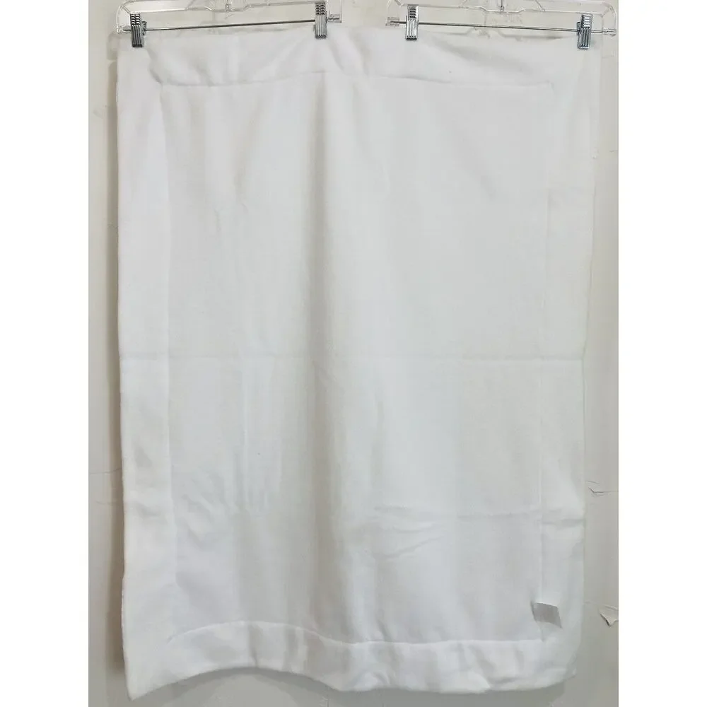 BABY Division Carters White Eyelet Lace Blanket Satin Trim Baptism Christening